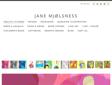 Tablet Screenshot of janemjolsness.com